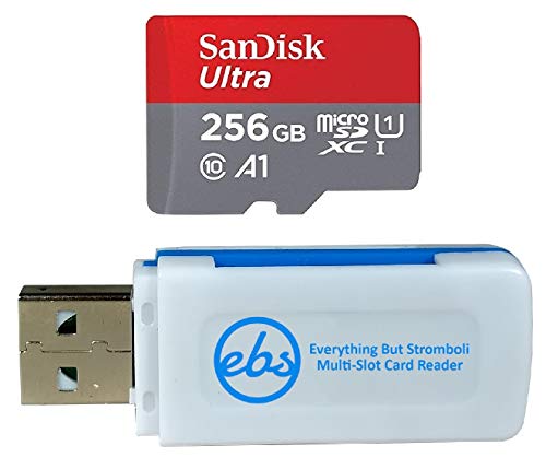 SanDisk Ultra 256GB Micro SD Card for Motorola Phone Works with Moto G Fast, Moto G Stylus, Moto G8 Power Lite