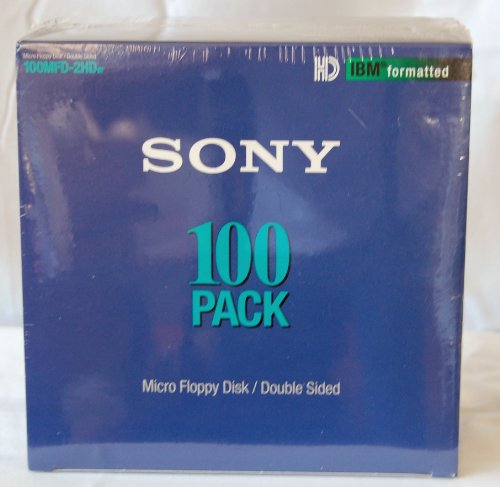 Sony 100 Pack 3.5" Micro Floppy Disk