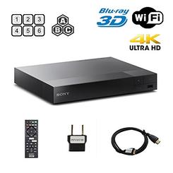 Sony 2K/4K UPSCALING 2D/3D Built-in WI-FI Region Free 0-8 and All Zone A,B,C BLURAY Player with Worldwide USE and Come with
