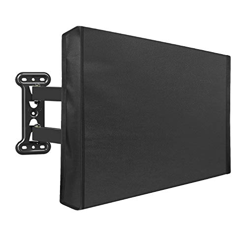Mounting Dream Outdoor TV Cover Weatherproof with Bottom Cover for 30-32 inch TV, Waterproof and Dustproof TV Screen
