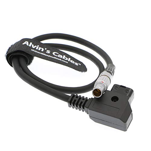 Alvin's Cables Anton Bauer D-TAP to 2 Pin Male Power Adapter Cable for Teradek Bond ARRI RED Paralinx Preston Transvideo