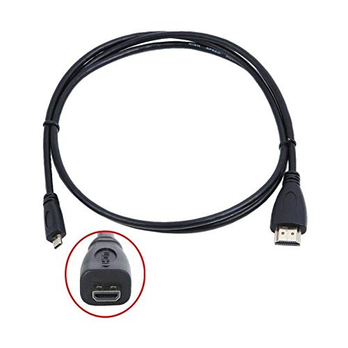 YUSTDA Micro HDMI Cable for PANASONIC LUMIX DMC-FT6A Digital Camera