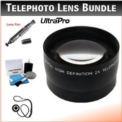 Ultrapro 40.5mm Digital Pro Telephoto Lens Bundle For The Olympus PEN E-P1, E-P2, E-PL5, E-M5, E-M5 Mark II Digital Cameras Which Have