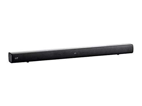 Monoprice SB-100 2.1-ch Soundbar - Black - 36 Inches with Built in Subwoofer, Bluetooth, Optical Input, and Remote Control