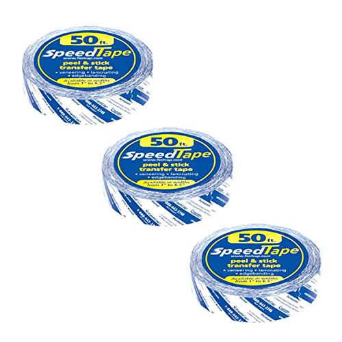 FastCap STAPE.1X50 SpeedTape 1 by 50 Peel and Stick Speed Tapes, 3-Pack