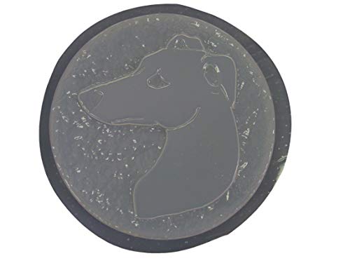Mold Creations Whippet Greyhound Dog Concrete Plaster Stepping Stone Mold 1133