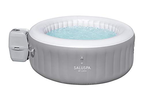 Bestway 60038E St. Lucia SaluSpa St.Lucia AirJet Inflatable Hot Tub (67" x 26"), Gray