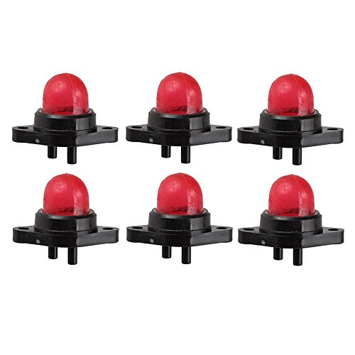 Panari (Pack of 6 530-071835 Primer Bulb for Poulan Craftsman Weedeater Chainsaw 1900 1950 1975 2025 2050 2055 2075 2150 2155