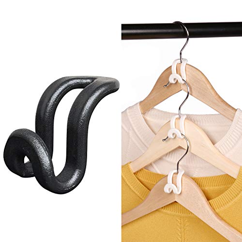KEAEF Clothes Hanger Connector Hooks, Mini Cascading Hanger