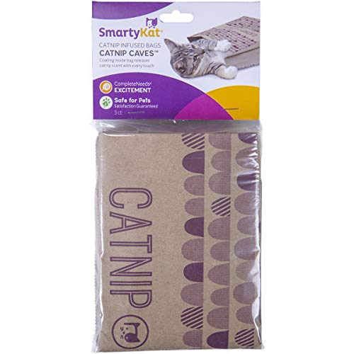 SmartyKat Catnip Caves Infused Bags, Set of 2 (9318)