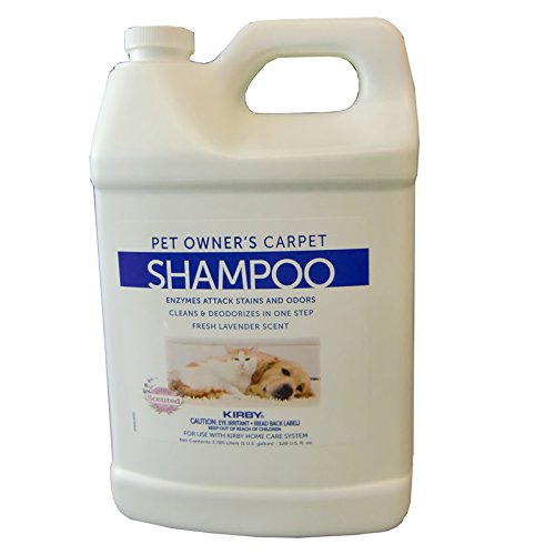 kirby company 237507s cleaner, carpet shampoo pet owners 1 gal. 4/case, 128 fl oz