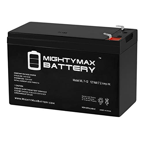 Mighty Max Battery 12V 7AH Compatible Battery for APC Back-UPS CS BK350, BK350i, BK350Ei Brand Product