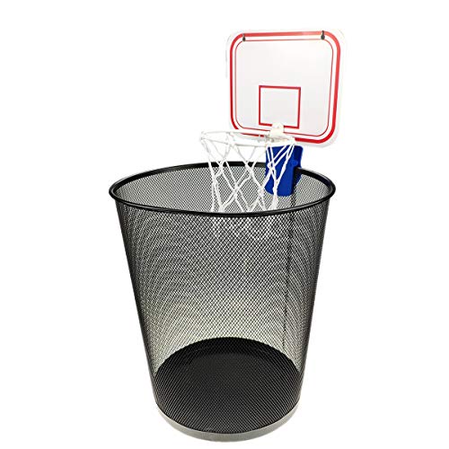 Silfrae Basketball Trash Can Basketball Hoop Trash Can Office Basketball Trash Can Basketball Goal Trash Can Basketball Hoop