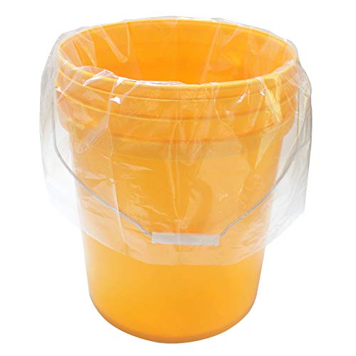 Belinlen 25 Pack 5 Gallon Bucket Liner Bags for Marinating and Brining, Great for Storage Food, Food Grade, BPA Free, Heavy