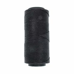 Beadsmith The Beadsmith Knot It Waxed Polyester Cord, 1mm Diameter, 144 Meter Spool (472 feet) (Black)