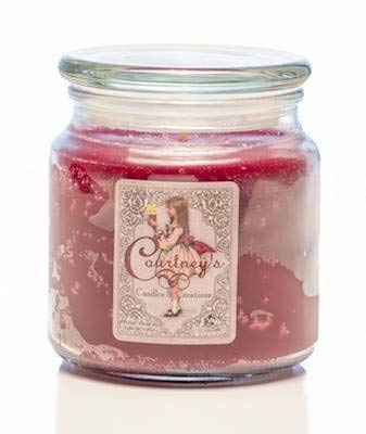 Courtney's Candles Mulberry Maximum Scented 16oz Jar Candle