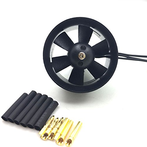 JFtech 30mm Duct Fan with 7000KV Brushless Motor 3S Lipo Version for RC Model Mini Ducted Fan EDF Jet Airplane