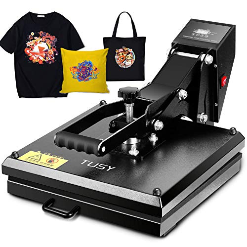 CRZDEAL Heat Press-15 x 15 inch Digital Heat Transfer Sublimation,  Industrial Quality T-Shirt Heat Press Machine
