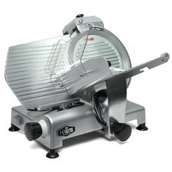 KitchenWare Station KWS Premium Commercial 420w Electric Meat Slicer 12" Stainless Steel Blade, Frozen Meat/ Cheese/ Food Slicer Low Noises