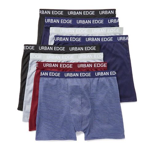 Urban Edge 8 Pack Urban Edge Men's Underwear Multipack Boxer Briefs, Assorted