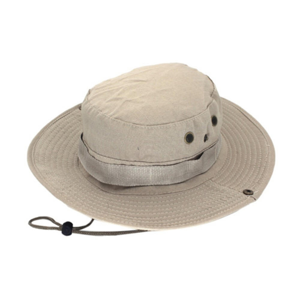 Maggshop Summer Outdoor Fishing Bucket Boonie Hat Hiking Travel Wide Brim Safari Sun Caps