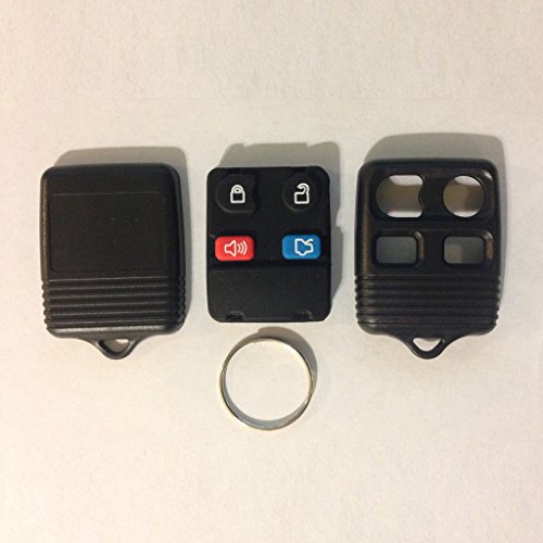 Ri-Key Security New Replacement Alarm Remote Key Shell Pad Button For Lincoln LS 2002 Keyless Key 4 Button FOB Case by RiKey Security