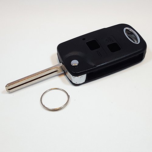 Ri-Key Security Flip Key Modified Case Shell for Lexus GS400 1998 2 Buttons Remote Key Short Blade 42mm by Ri-Key Security