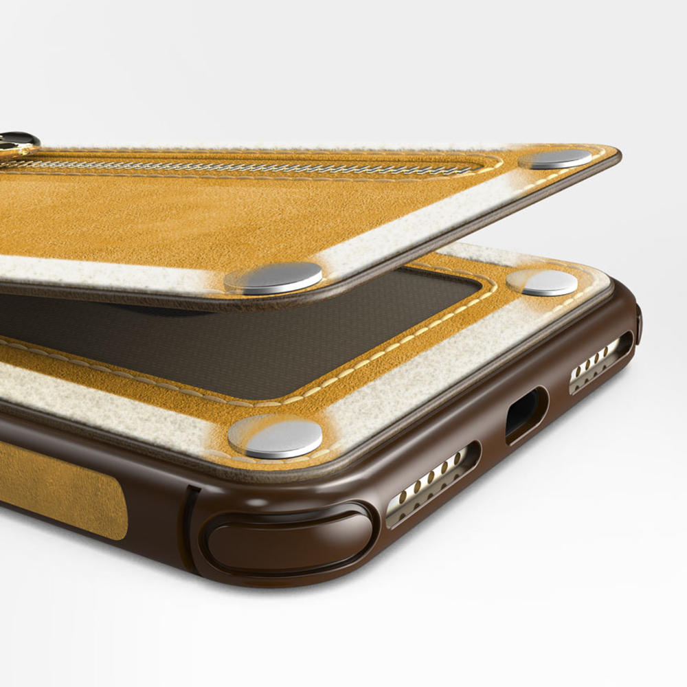 Zizo iPhone 8 Plus / 7 Plus / 6 Plus Case - Nebula with Wallet Zipper Pouch