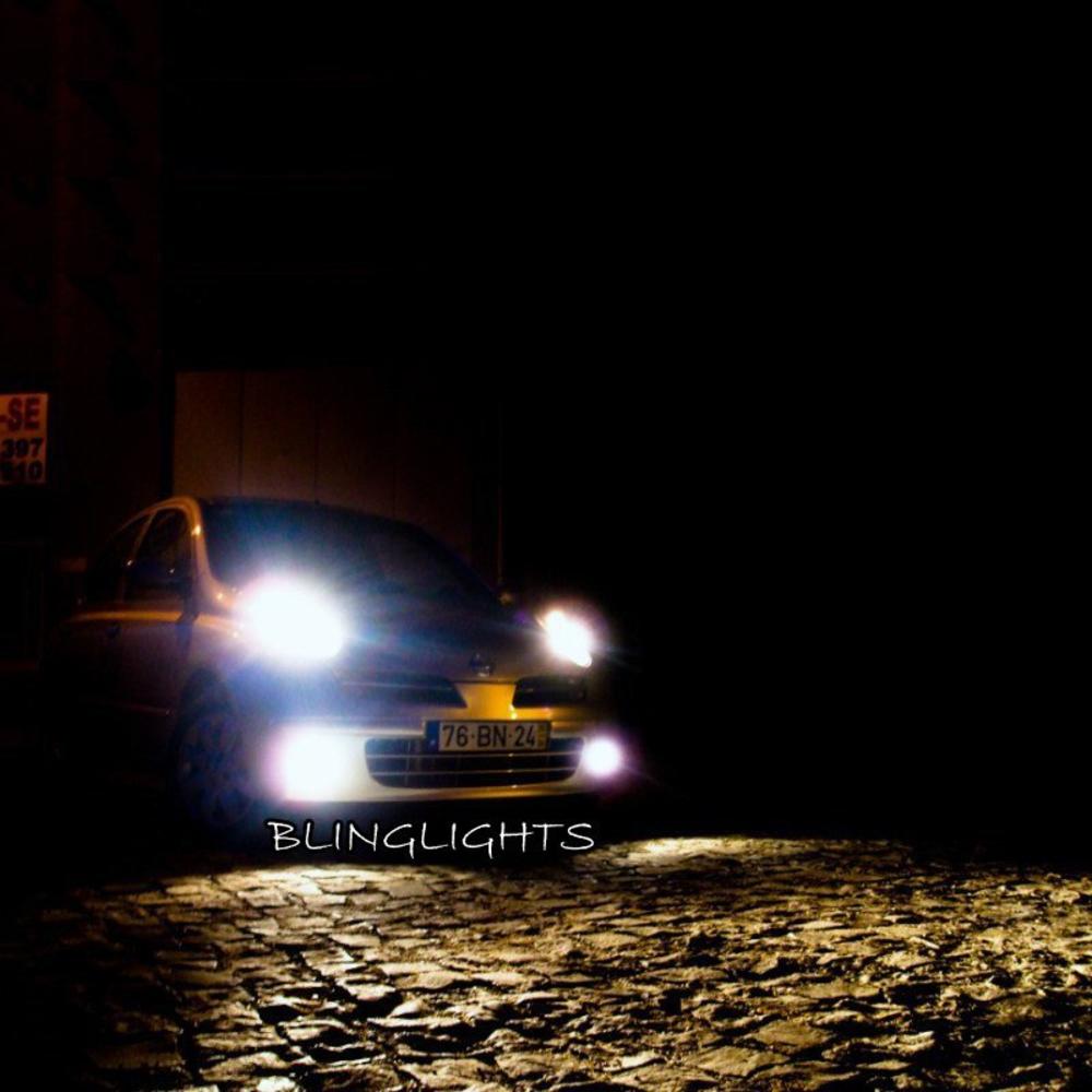blinglights 2003-2010 Nissan March Halo Fog Lamp Driving Light Kit Angel Eye K12c K12 by BlingLights