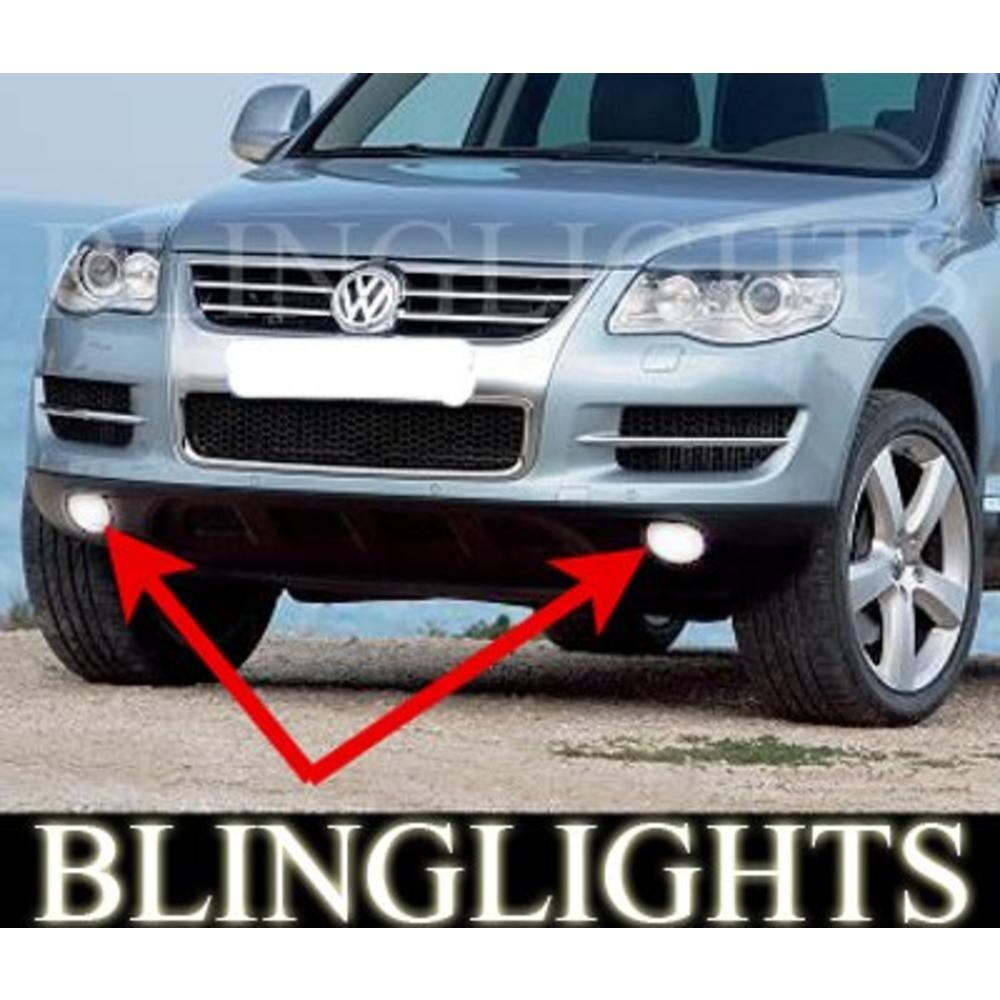 blinglights 2008 2009 2010 Volkswagen VW Touareg Xenon Fog Lamps Driving Lights Foglamps Foglights Kit by BlingLights