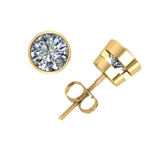 Jewel We Sell Genuine 1 50ctw Round Diamond Stud Earrings 14k