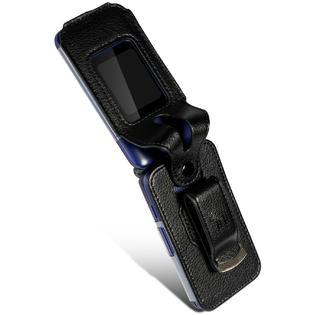 Nakedcellphone Black Vegan Leather Case Belt Clip For Cingular Flip Iv 4 Cricket Debut Phone Nakedcellphone Black Vegan Leather Case Belt Clip For Cingular Flip Iv 4 Cricket Debut Phone