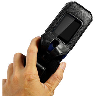 Nakedcellphone Black Vegan Leather Case Belt Clip For Cingular Flip Iv 4 Cricket Debut Phone Nakedcellphone Black Vegan Leather Case Belt Clip For Cingular Flip Iv 4 Cricket Debut Phone