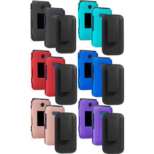 Nakedcellphone Holcom Debut Hard Case And Belt Clip Holster For Cricket Debut Flip Cingular Flip 4 Phone Nakedcellphone Holcom Debut Hard Case And Belt Clip Holster For Cricket Debut Flip Cingular Flip 4 Phone