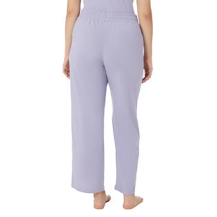 2 Pack 32 Degrees Women's Cool Lightweight Soft Cotton Sleep Pant - Icy  Blue - Small