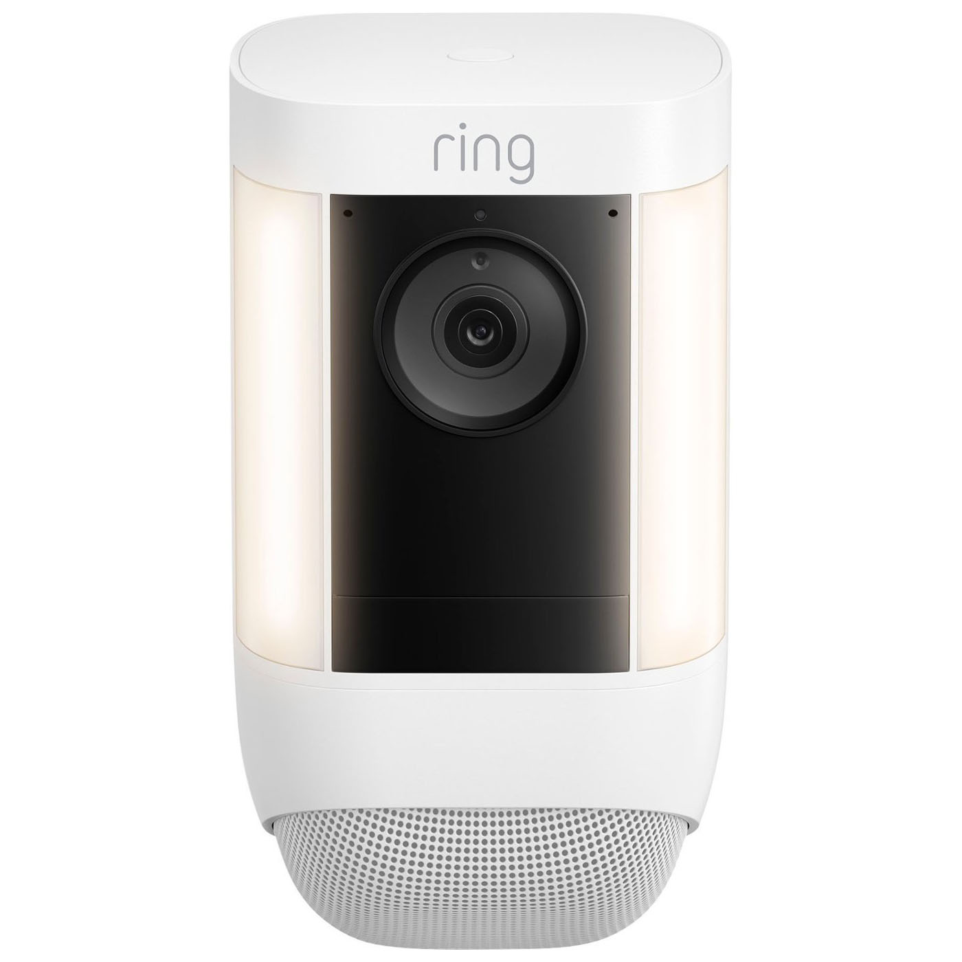 Ring Spotlight Cam Pro Outdoor Wireless 1080p Battery Surveillance Camera - White