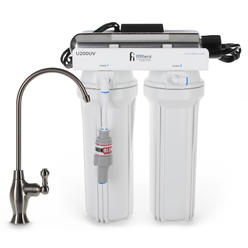 iFilters U200UV Ultraviolet UV Drinking Water Filtration Purifier System 3 Stage Ultimate Filter & Sterilize - Built in USA