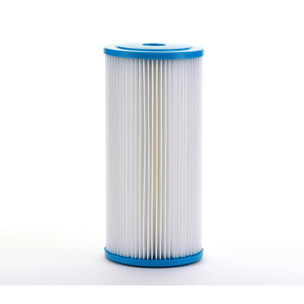 Hydronix SPC-45-1030 R30-BB & RS6 Compatible Whole House Sediment Pleated Water Filter Washable and Reusable 4.5 x 10 - 30 micron
