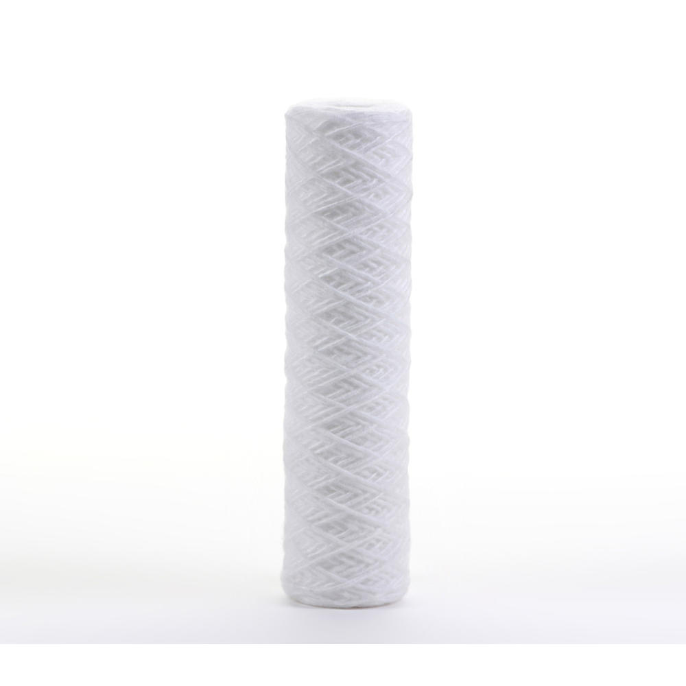 Hydronix SWC-25-1030 Universal Whole House String Wound Sediment Water Filter Cartridge 2.5" x 10" - 30 micron