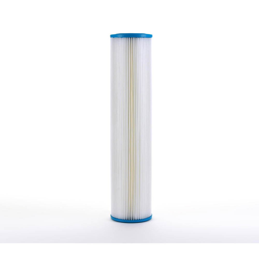 Hydronix SPC-45-2030 Pleated Water Filter Whole House Commercial Industrial Washable and Reusable 4.5" x 20" - 30 micron