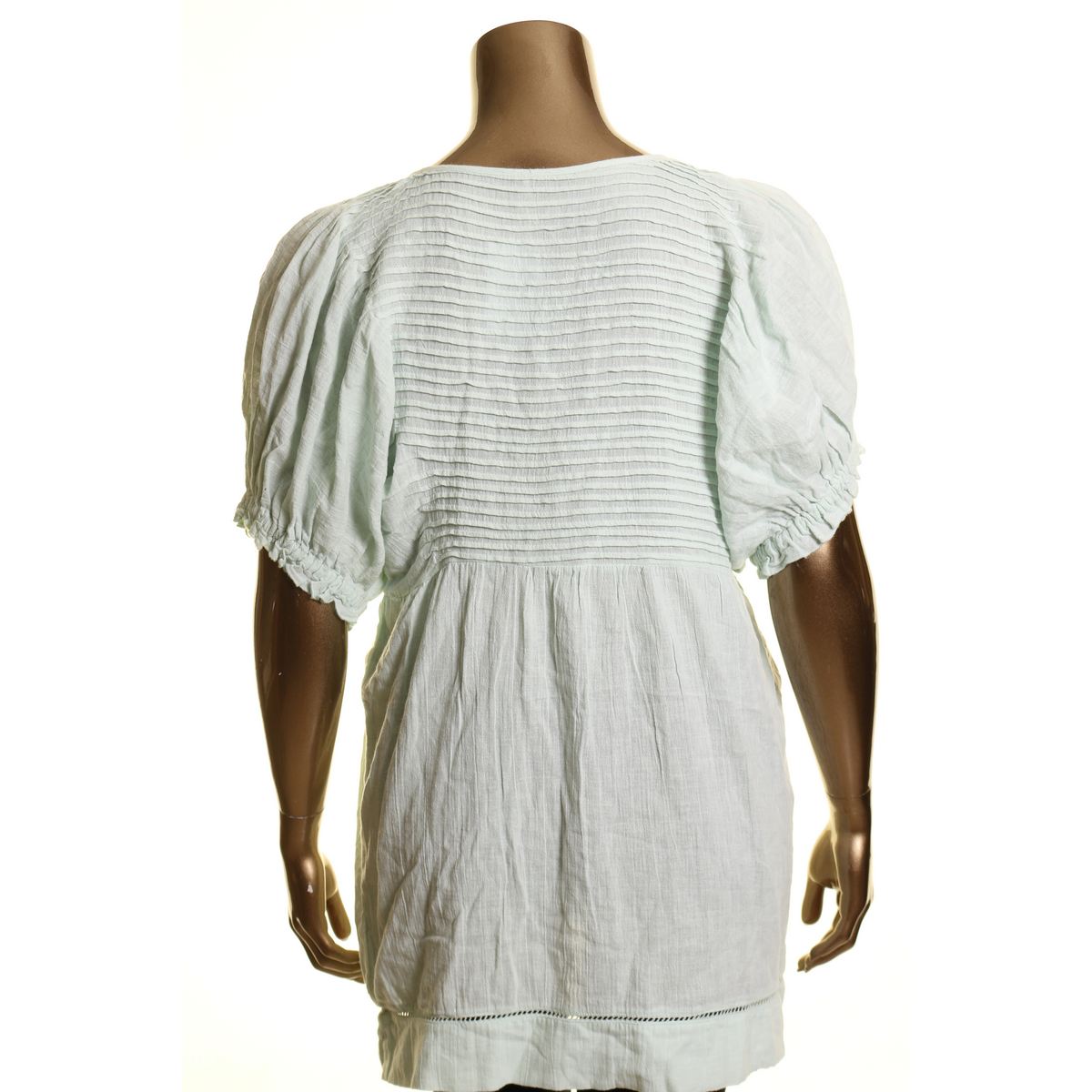 Free People Women S Cotton Linen Blend Elise Pintucked Tunic Shirt Top Free People Women S Cotton Linen Blend Elise Pintucked Tunic Shirt Top