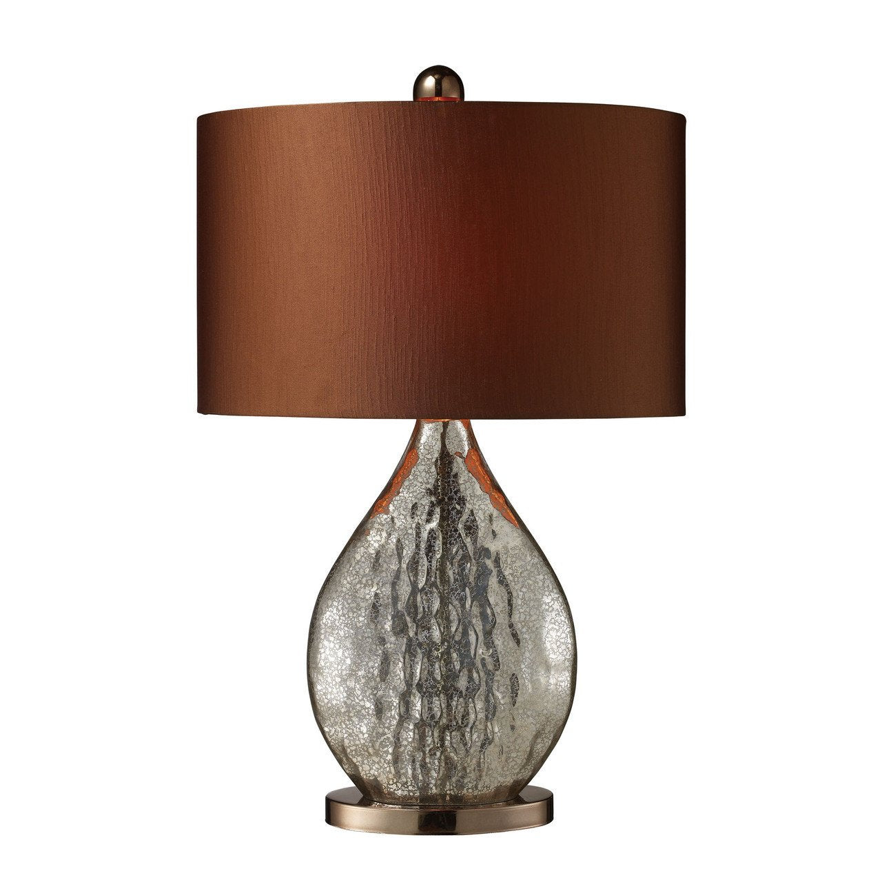 Dimond New Product  Sovereign Table Lamp In Antique Mercury And Coffee Plating D1889 Sold by VaasuHomes