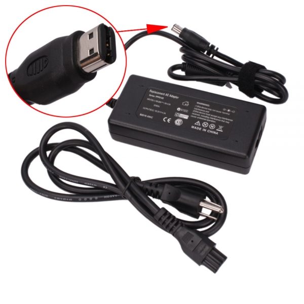 BDs AC Power Adapter Charger For HP Pavilion ZX5060US + Power Supply Cord 18.5V 4.9A 90W (Replacement Parts)
