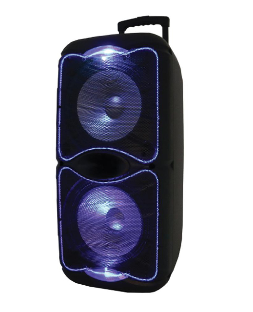 Supersonic IQ-4522DJBT Portable Bluetooth Speaker With True Wireless Technology (iq4522djbt)