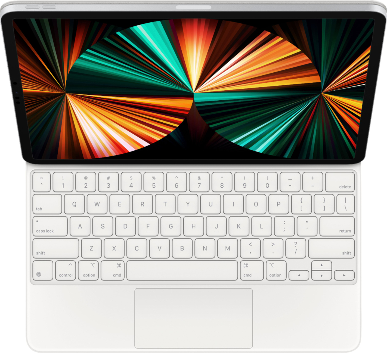 Apple Magic Keyboard for 12.9-inch iPad Pro (3rd, 4th, or 5th Generation) MJQL3LL/A White