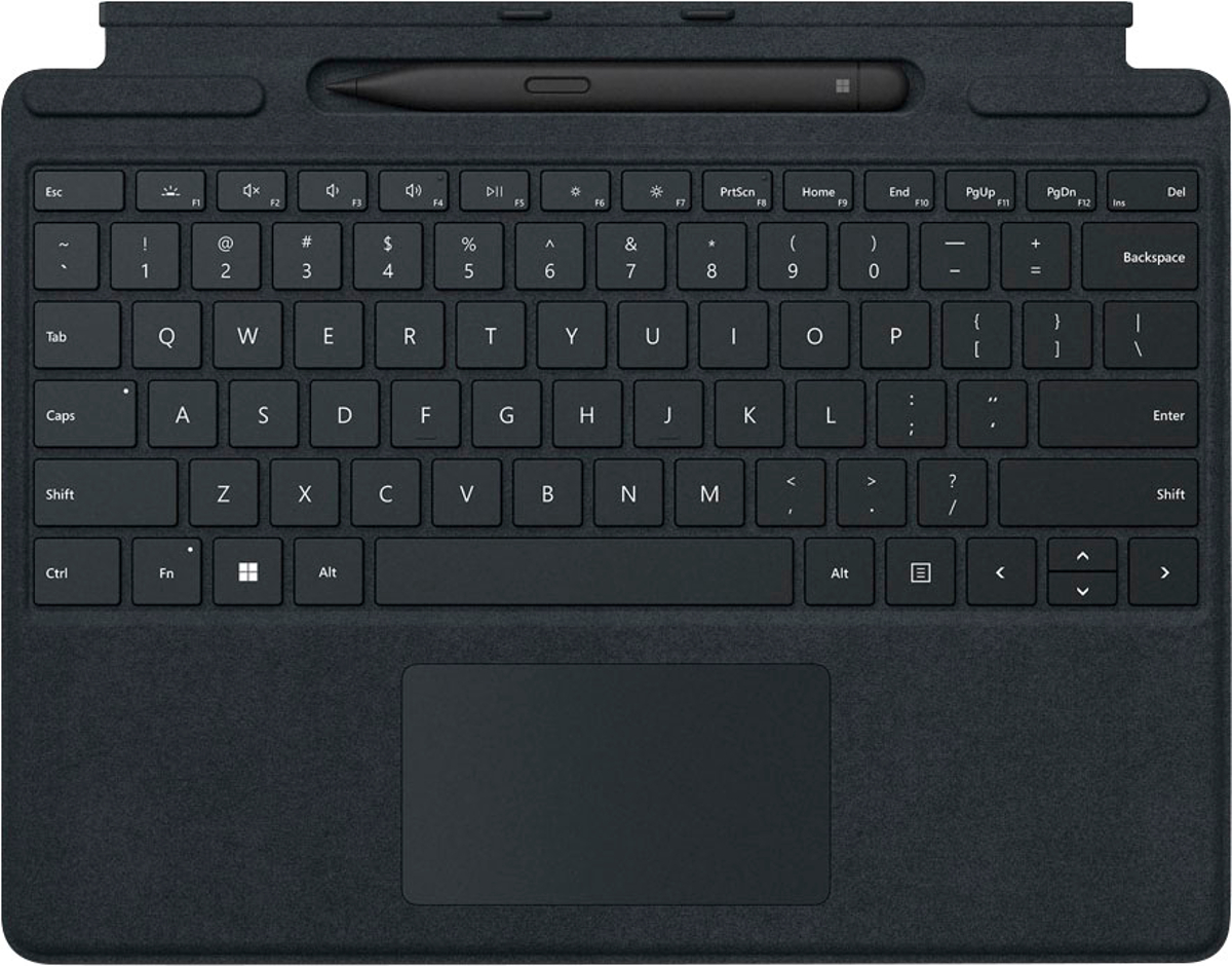 Microsoft Surface Pro Signature Keyboard with Surface Slim Pen 2 - Black 8X6-00001
