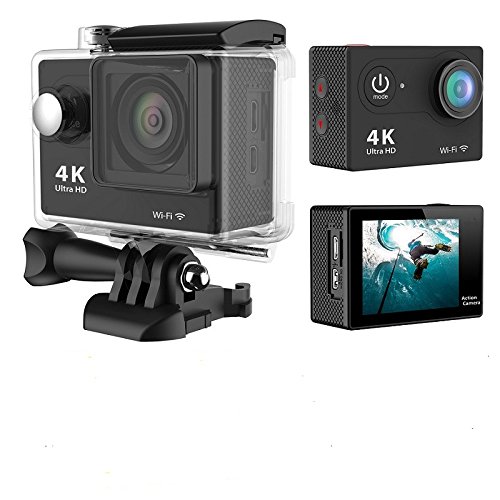 MST CAM-60 4K WIFI Sports Action Camera Ultra HD Waterproof DV Camcorder 12MP 170 Degree Wide Angle