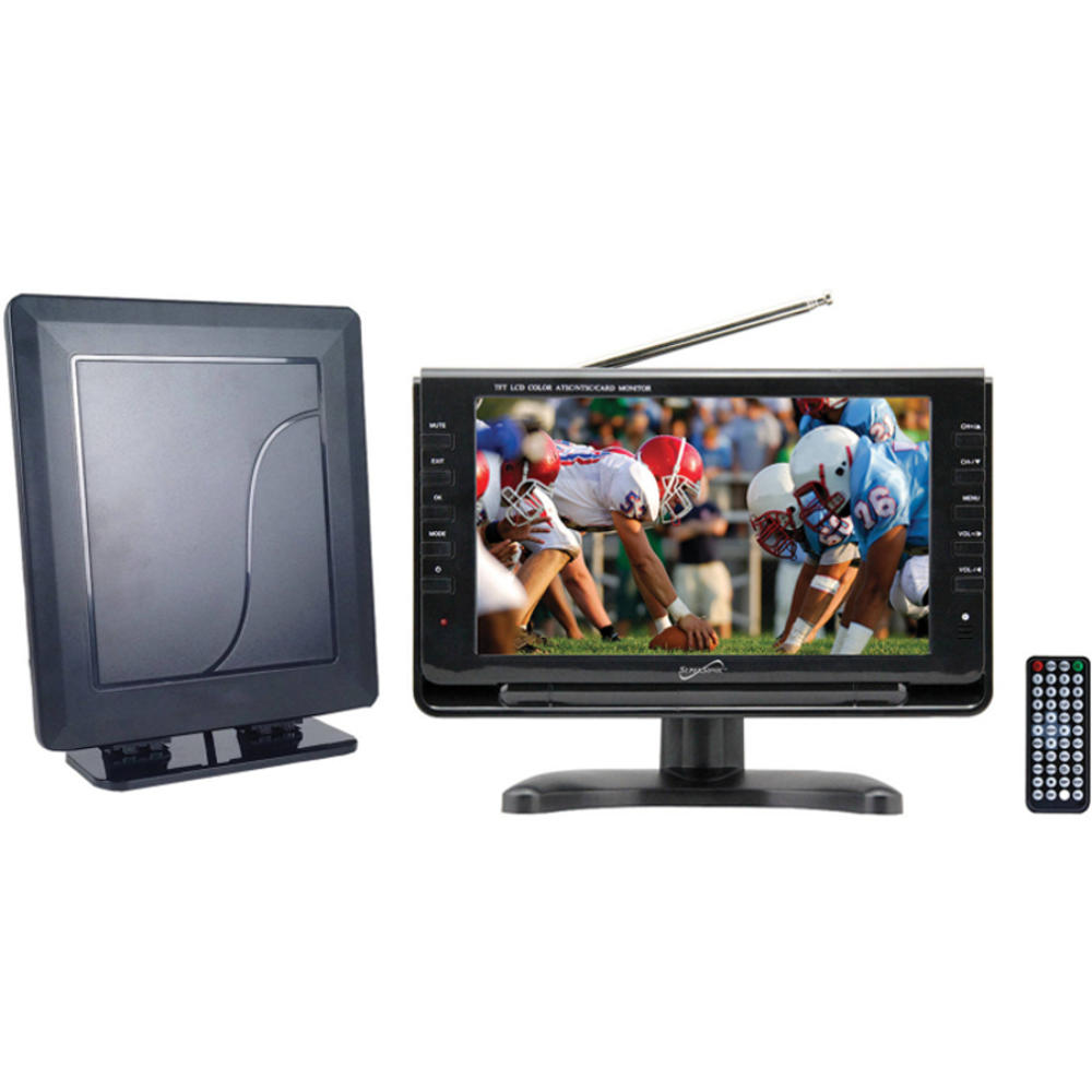 Supersonic 9" Widescreen LCD TV (SC-499) and SC-611 HDTV Flat Digital Antenna