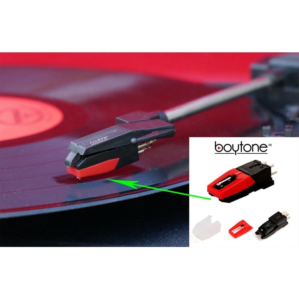 Boytone Stylus - Cartridge with ceramic needle for most turntable record players