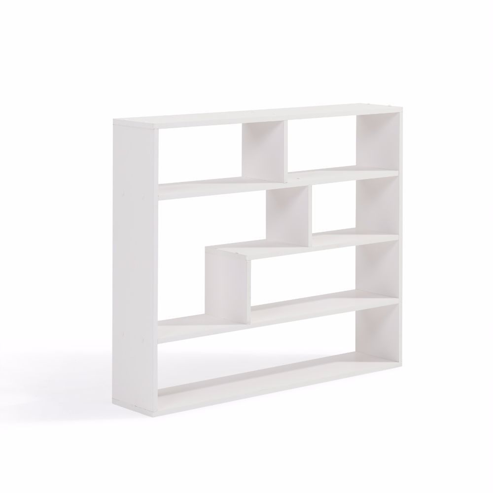 Danya B Storage Cabinets Shelves Kmart Danya B Large Rectangular White Shelf Unit
